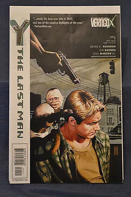 Y The Last Man Issue 9 From DC Vertigo Comics By Brian K Vaughn & Pia Guerra • $9.95