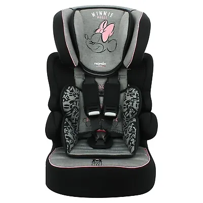 £74.99 • Buy Disney Minnie Mouse Beline Luxe 9 Month To 12 Years High Back Booster Seat