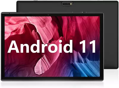 Tablet 10 Inch Android 11 Tablets 32GB ROM 512GB Expand，6000mah Battery • $110.01