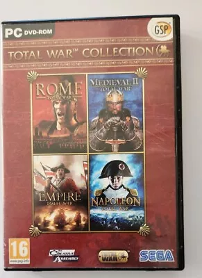 Rome : Total War Collection PC DVD Rom SEGA  As New  • $19.99