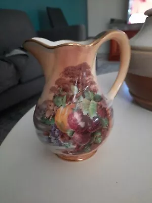 Antique Crown Devon 'Devon Glory' Fieldings Jug Made In England  • $55