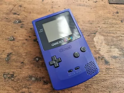 Gameboy Color Grape Working Good Condition • £17.51