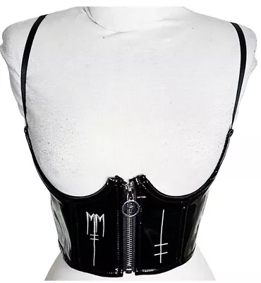 Dolls Kill X Marilyn Manson Black Underbust Corset UNRELEASED NWT Medium • $29.89