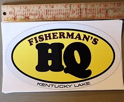 $0.99 • Buy Fisherman Headquarters Fishing Decal