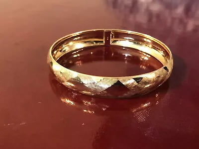 Michael Anthony 14k Yellow Gold XXX Bangle Bracelet FINE JEWELRY Name Brand • $399.99