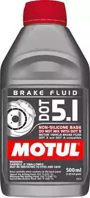 Motul DOT 5.1 Brake Fluid | Non-Silicone Base 100951 | 500mL • $15