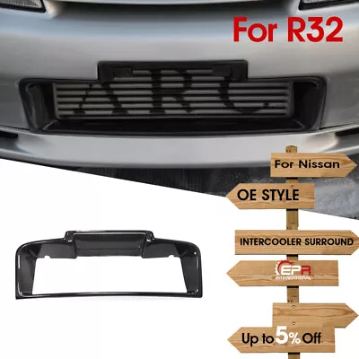 For Nissan R32 GTR GT-R Carbon Fiber Front Bumper Intercooler Surround Duct Trim • $272