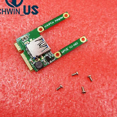 Hot Mini PCI-E Card Slot Expansion To USB 2.0 Interface Adapter Riser Card L3US • $3.20