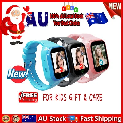 $52.60 • Buy 2021 Kids Tracker Smart Watch 4G SIM LBS/WiFi Position HD Camera SOS Call A+