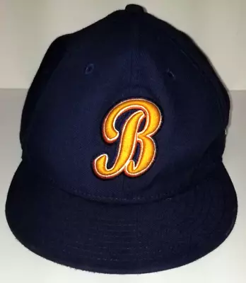 Montgomery Biscuits New Era 59fifty Minor League Baseball Fitted Hat Size 7 1/4 • $10.09