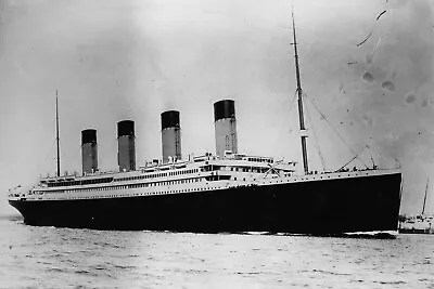 £4.99 • Buy VINTAGE RMS TITANIC DEPARTING 1912 Print Poster Wall Art Picture A4 +