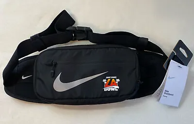 Nwt Nike Jimmy Kimmel La Bowl Running Waistpack Fanny Pack Black Adjustable • $25.59