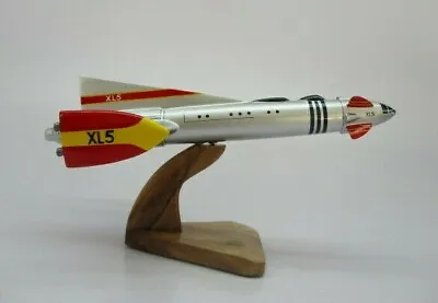 XL-5 Fireball Rocket XL5 Desktop Airplane Desk Wood Model Big New • $358.95