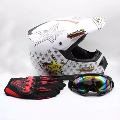 Motorcycle Dirt Bike Motocross Off Road Helmets Unisex Adult Racing Helmet • $43.02