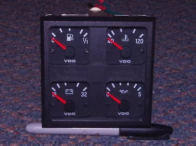 24V VDO Modulcockpit Combination Gauge Combo Instrument Cluster 24 Volt Mini MAN • $237.50