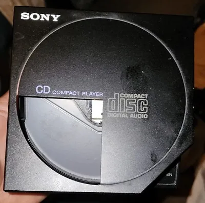 Vintage 1986 Sony D-14 Discman CD Player (Untested) AS IS NO CHARGER AS PICTURED • $43.33