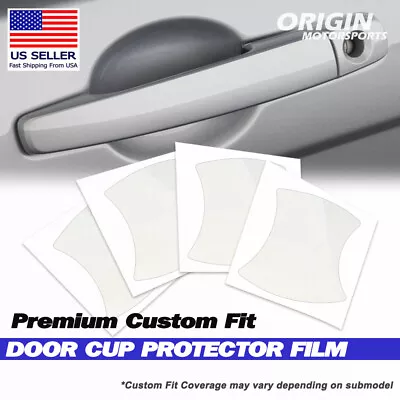 Anti Scratch Door Handle Cup Protector Cover Film For VW Passat 2024 • $14.99