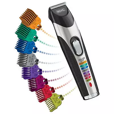 Wahl Color Pro Cord/Cordless Rechargeable Hair Beard Trimmer For Men • $26