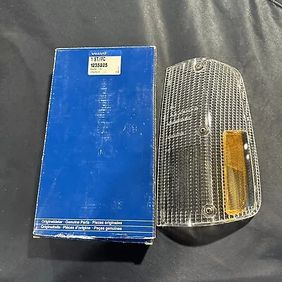 NEW NOS RARE Volvo 240 Drivers Left 3 Screw Corner Turn Signal Lens 242 244 245 • $80