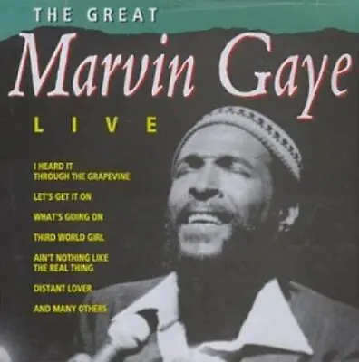 Great Marvin Gaye Concert CD Value Guaranteed From EBay’s Biggest Seller! • £3.49