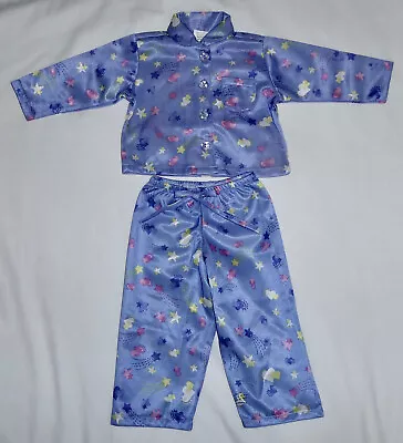 My Twinn Hearts & Stars Satin Feeling 2 Piece Pajamas Outfit Set Clothes • $14