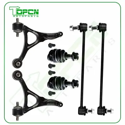 $85.99 • Buy For 2003-2014 Volvo XC90 6Pcs Front Sway Bars Lower Ball Joints Control Arms Kit