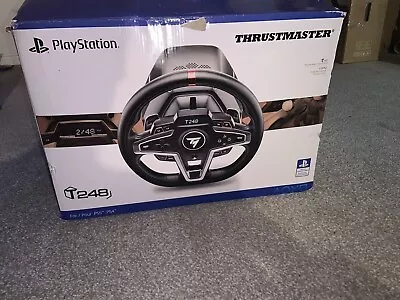 Thrustmaster T248 Racing Simulator Wheel And Pedals For PS4 PS5 & PC • £199.99