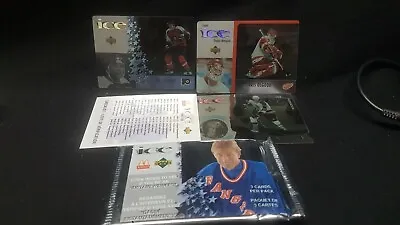 Mcdonalds 1997 NHL Upper Deck ICE Single Pack (3 Cards Pack) Opened • $5.81