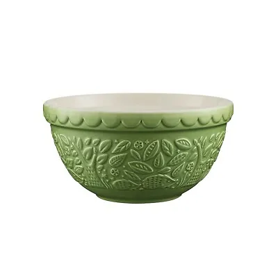 Mason Cash In The Forest 21 Cm Green Hedgehog Mixing Bowl Baking Cooking Bowl  • £16.99