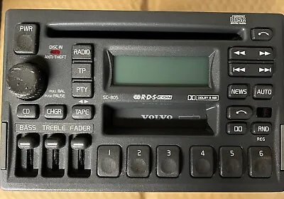 Volvo 960 Sc-801 Car Radio Cassette Player 1 • $174.07