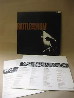 U2 - Rattle And Hum ~ Double Vinyl Album ~ Gatefold ~ Island U27 ~ 1988 • $21.14
