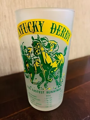 L@@K 1955 Kentucky Derby Churchill Downs Frosted Mint Julep Glass  • $1199.50