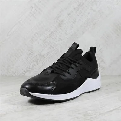 Mens Cortica Poise M Black/ White  Quality Trainers MRRP £49.99 • £12