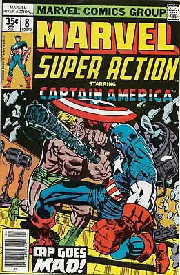 Marvel Super Action #8 - 1978 Marvel Comics Captain America • $7.95