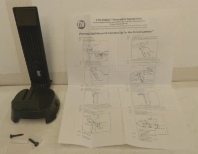 $17.77 • Buy Xbox 360 Kinect CTA Universal Wall Mount & Camera Clip For Kinect Camera