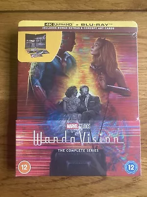 WandaVision: The Complete Series - Steelbook (4K Blu-ray) **NEW** • £45