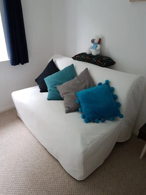 £10 • Buy Double Futon Sofa Bed Used