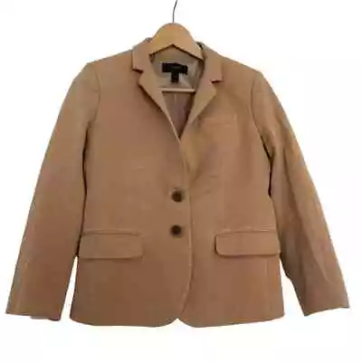Tan J. Crew Suit Jacket Blazer 4P • $60