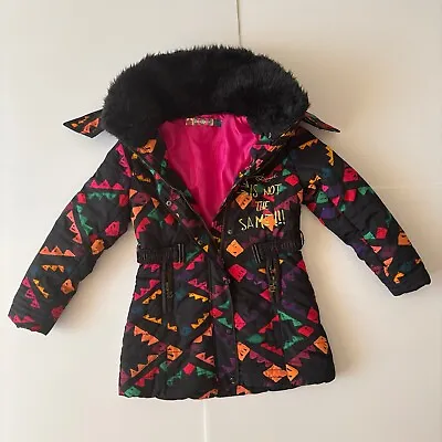 Desigual ‘Is Not The Same’ Womens Jacket/Parka | Size: 7/8 122-128cm | Free Post • $145