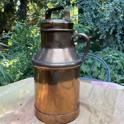 Vintage Copper Milk Can 4 Quart • $92