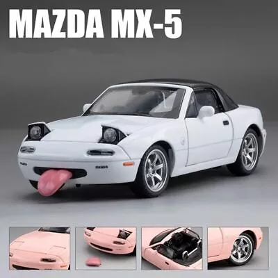 1:32 Mazda MX-5 Miata Alloy Convertible Diecast Metal Model Sports Toy Car • $22.74