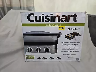 Cuisinart GR-4NP1 5-in-1 Grill/Panini/Griddle Griddler • $67.95