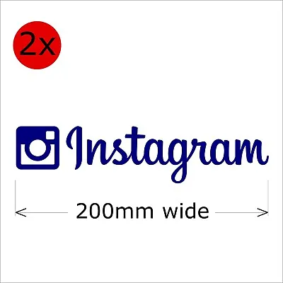 Instagram Stickers 200 Mm Wide • $9.90