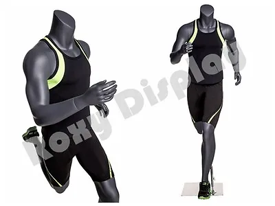 Male Fiberglass Headless Athletic Style Mannequin Dress Form Display #MZ-NI-4 • $249