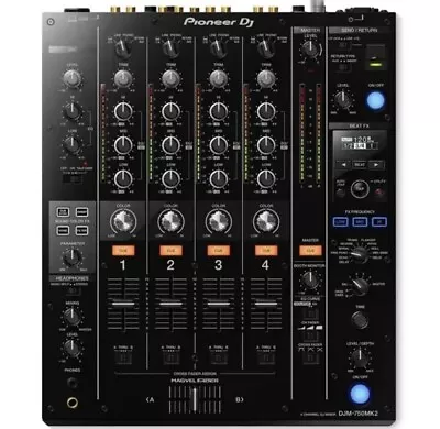 Pioneer DJM750MK2 4-channel DJ Mixer - Black • $1999.99