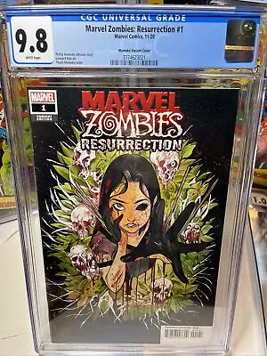 CGC 9.8 WP Marvel Zombies: Resurrection #1 Peach Momoko Variant • $74.99