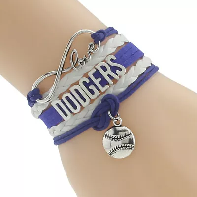$11.99 • Buy Multi Style Infinity Love Baseball Softball Team Bracelet New Free Ship