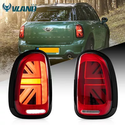 VLAND LED Tail Lights W/Startup Animation For 2010-16 Mini Cooper Countryman R60 • $429.99