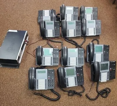 Mitel 5000 Complete Phone System Kit Controller With 12 Phones Office • $500