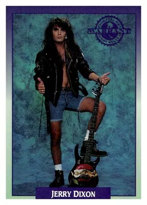 1991 Brockum Rock Cards #169 Jerry Dixon WARRANT • £1.45